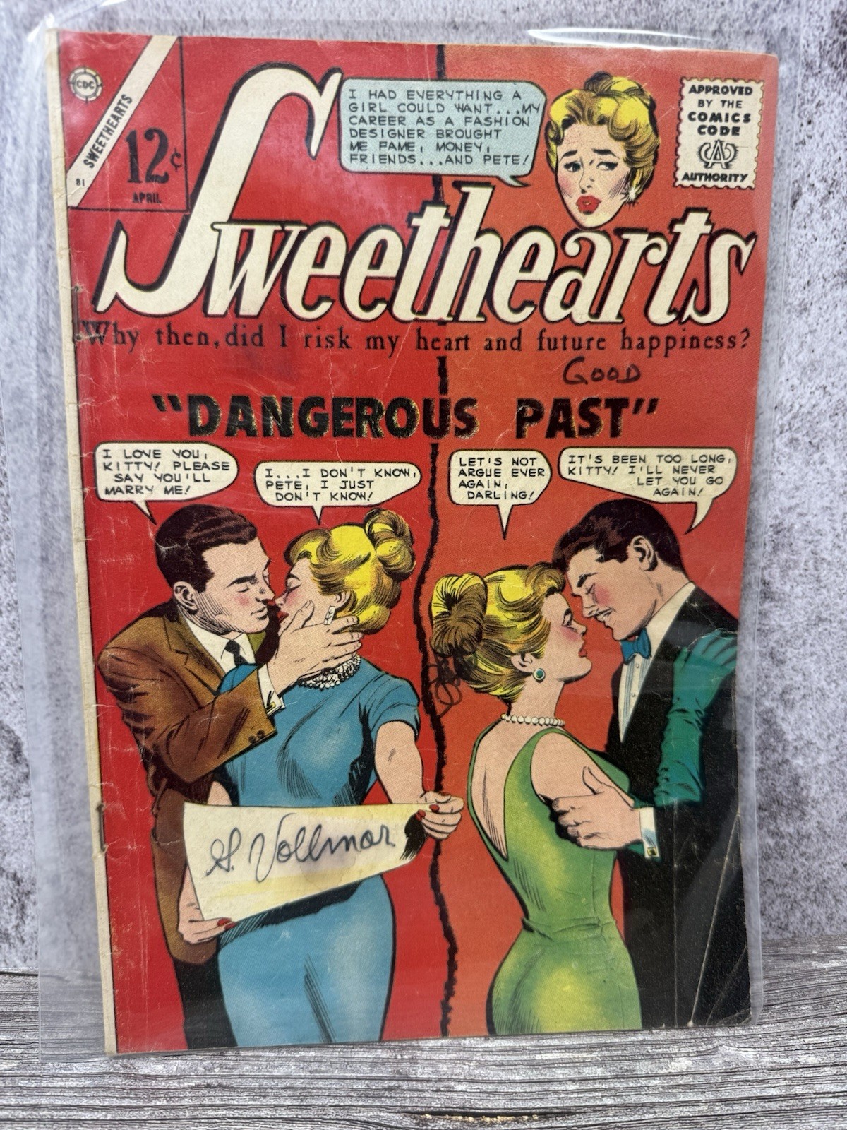 Sweethearts 81 VG+ 4.5 High Definition Scans** Comic Book