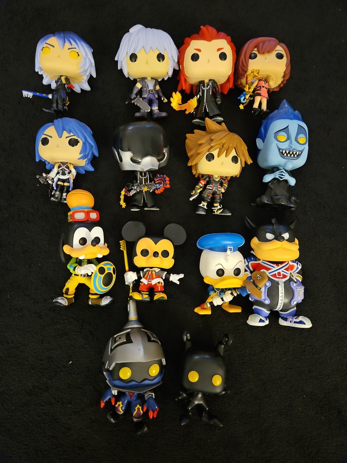 Funko Pop Disney/Kingdom Hearts  Lot 14 Figurines Pre-Owned Loose