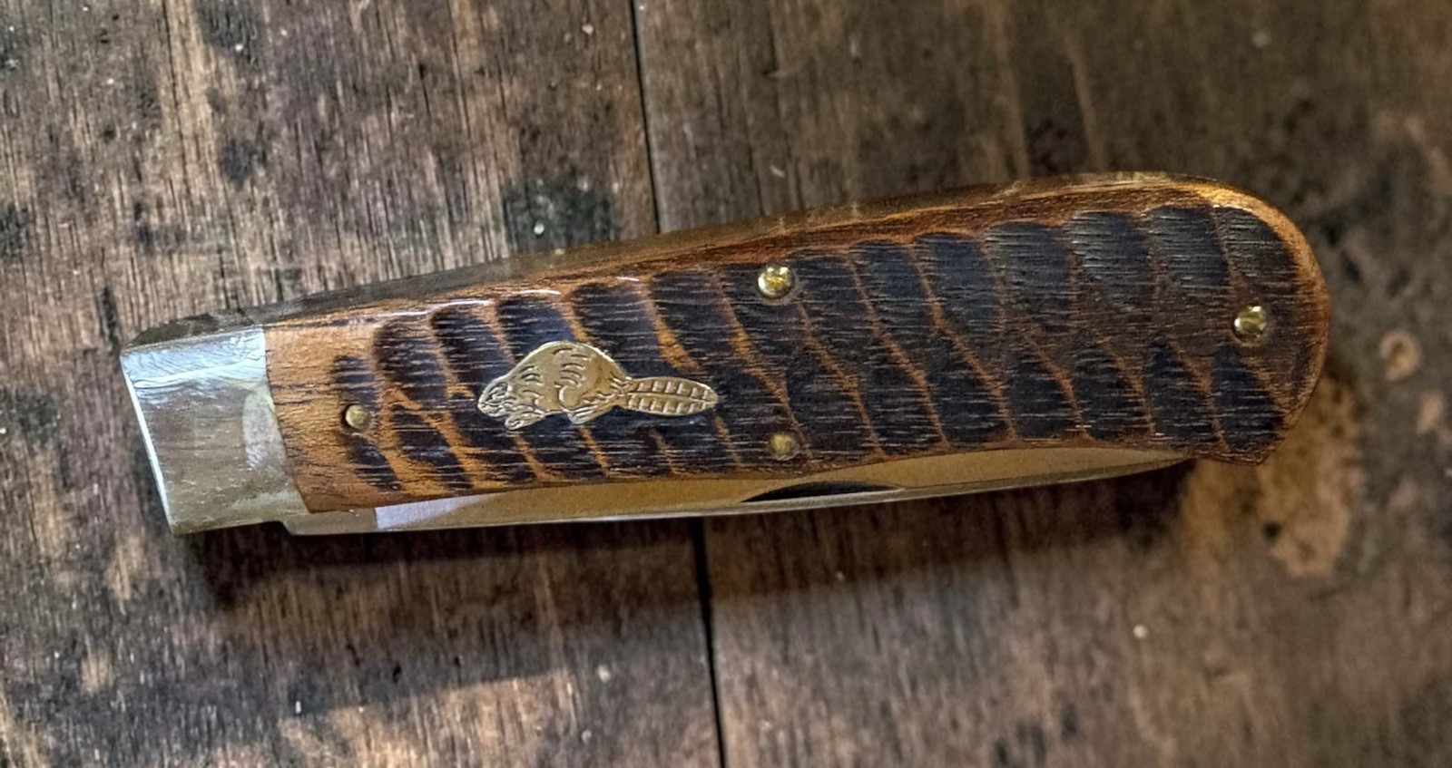 Great Eastern Cutlery Tidioute GEC 23  Beaver Knife Brazilian Cherry