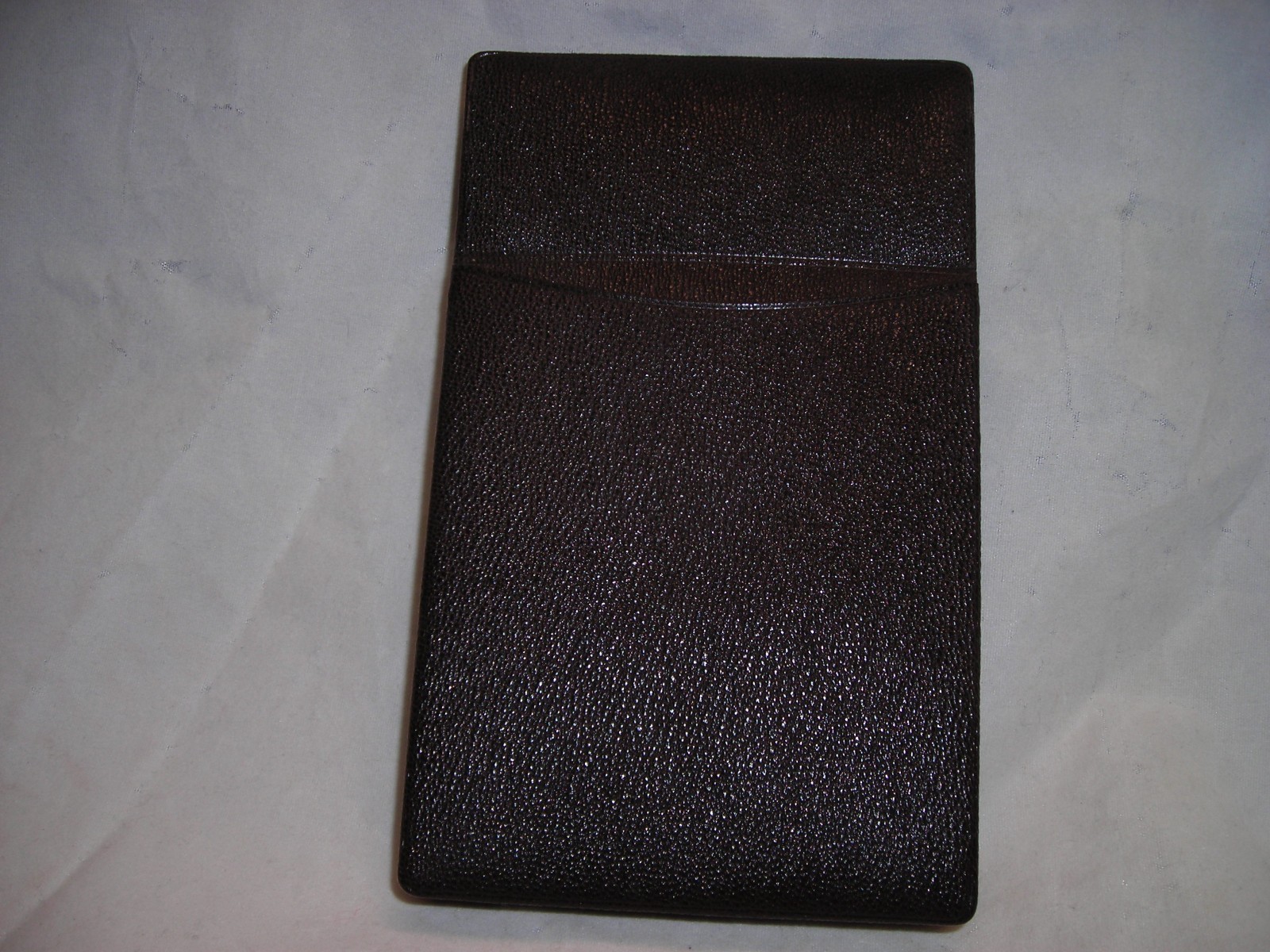 NEW BLACK LEATHER PETERSON's CIGAR HOLDER FOR 4 CIGARS  MADE IN GERMANY