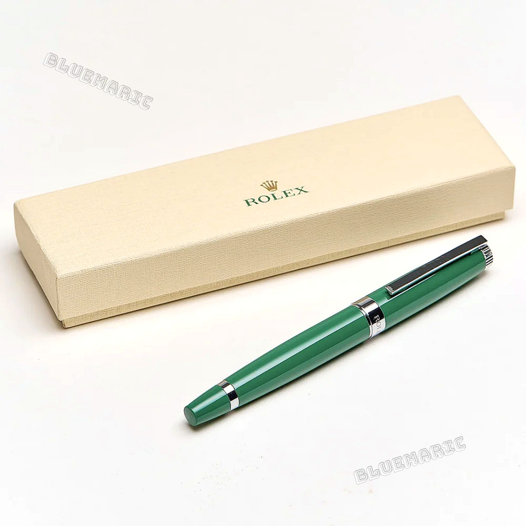 👑Rolex Emerald Executive Green Rollerball Pen AD VIP Gift, New With Box
