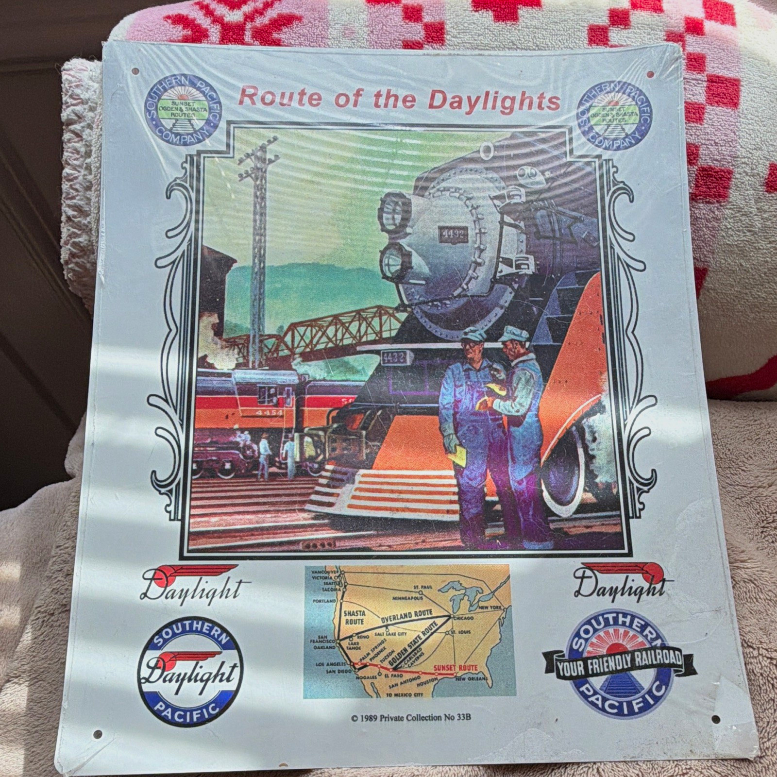 Route of the Daylights: Southern Pacific Daylight Railroad Publication (1989)