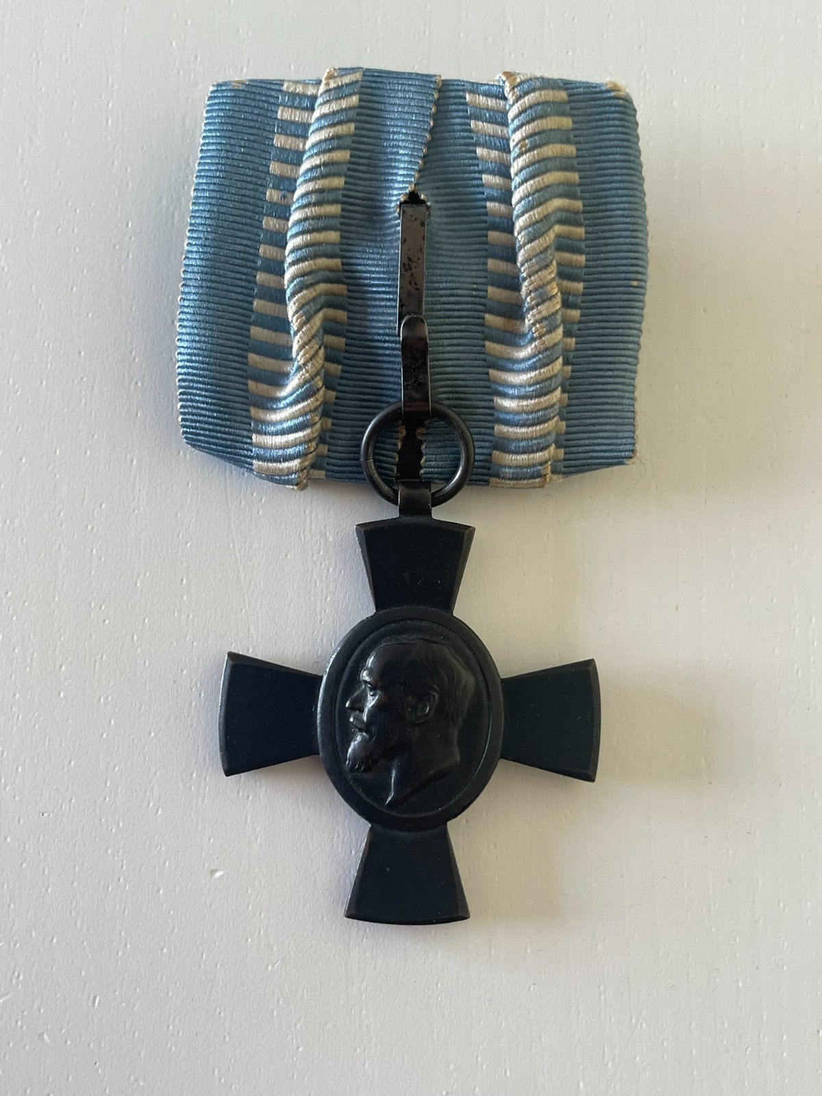 Bavarian King Ludwig Cross/Medal, 1916, World War One, Original with Ribbon