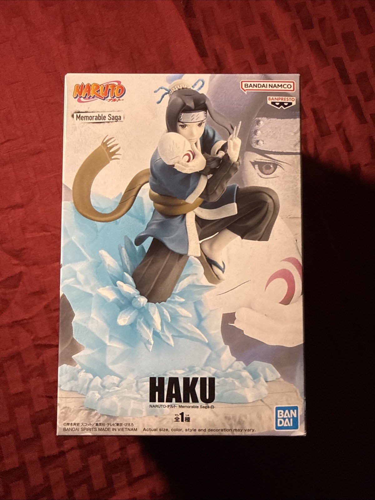 Banpresto Bandai Naruto Memorable Saga Haku Figure Banpresto Bandai Naruto Memorable Saga Haku Figure