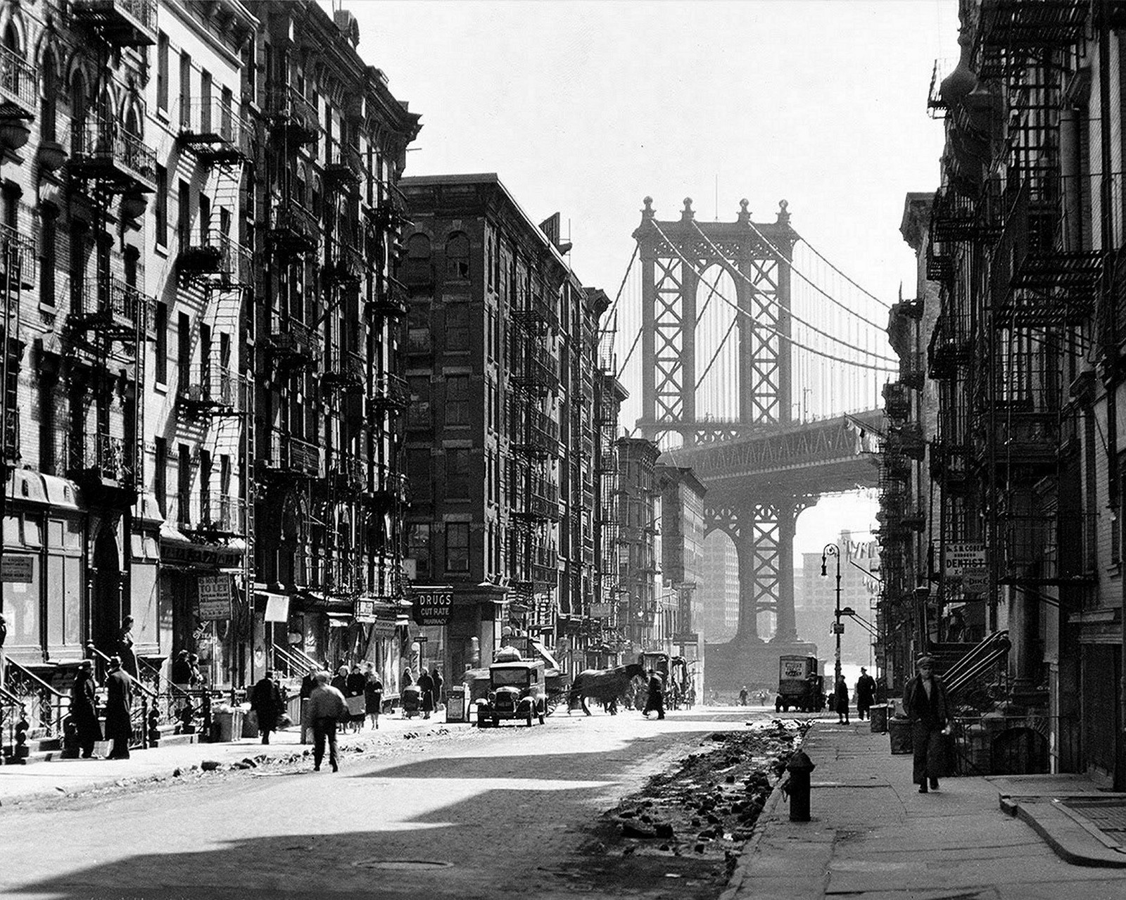 1936 NEW YORK Pike and Henry Street Photo (226-i)