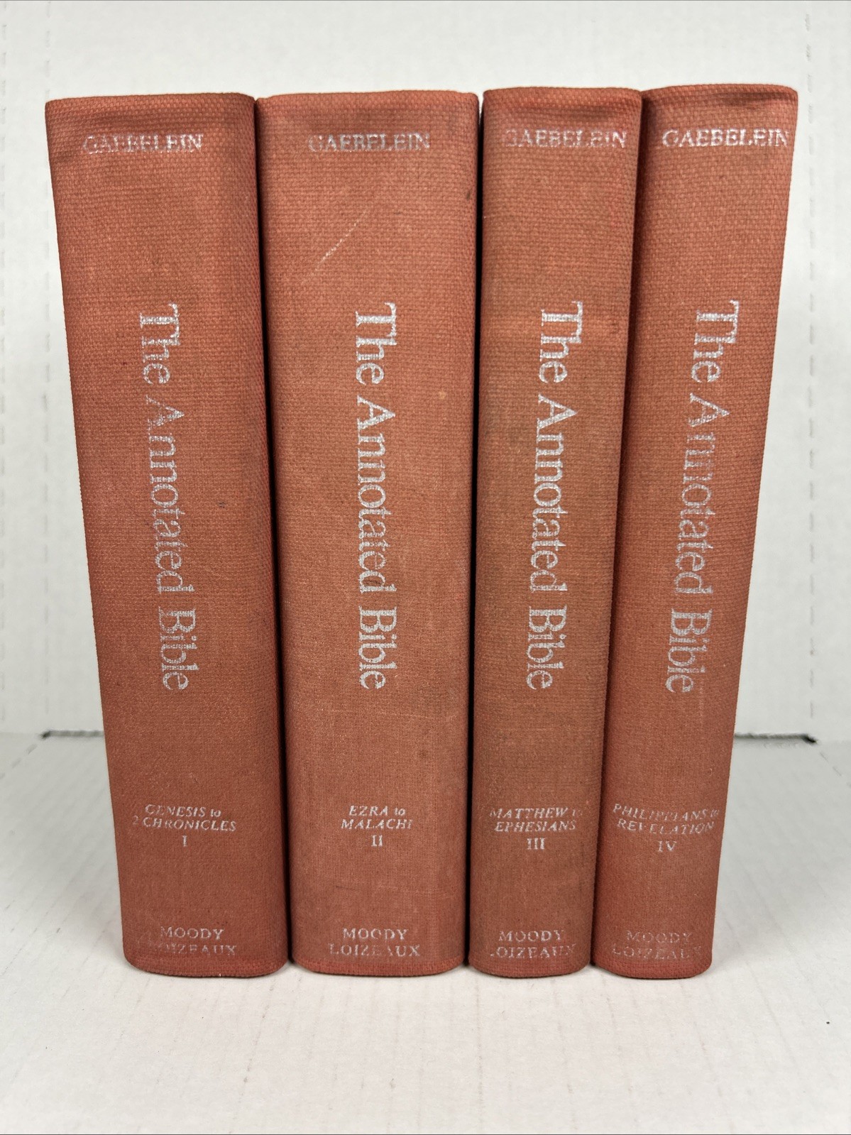 The Annotated Bible The Holy Scriptures Analyzed & Annotated Four Volumes 1-4
