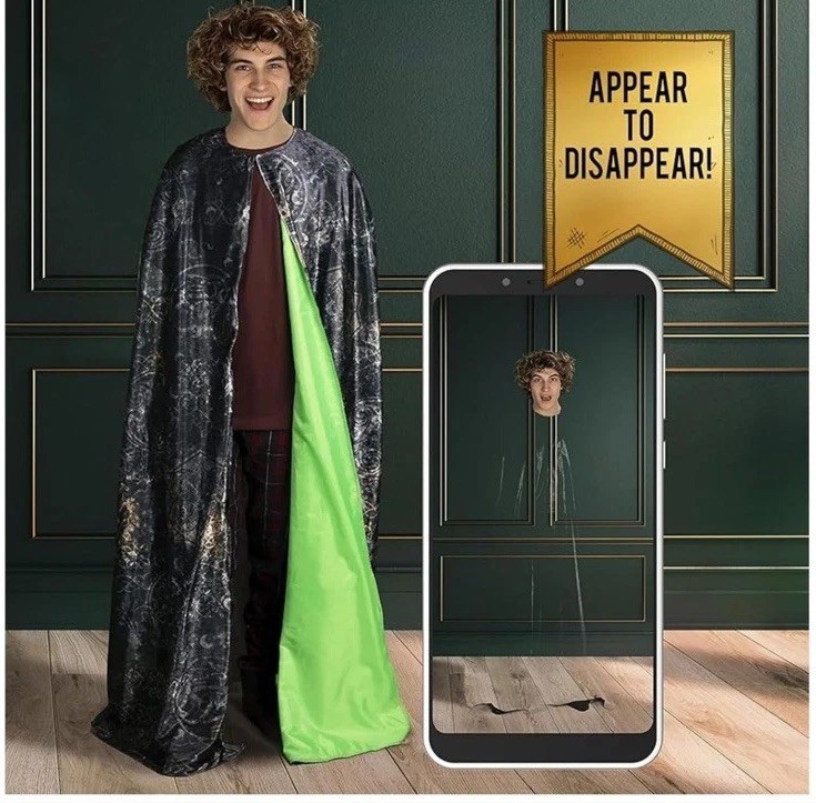 Harry potter lnvisibility Cloak Wow Stuff App Enabled