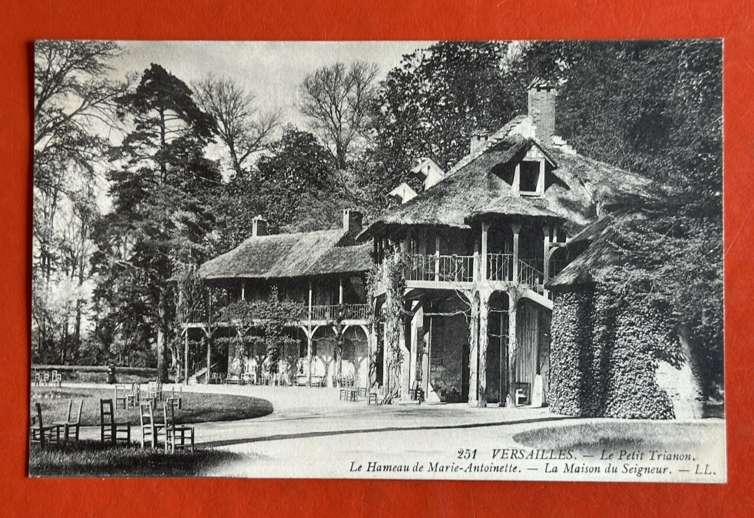 1909 VERSAILLES FRANCE Antique Postcard~ LE HAMEAU DE MARIE-ANTONIONETTE