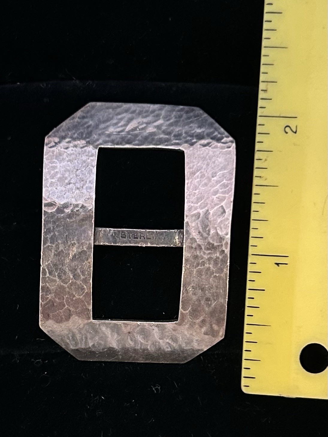 Vintage Sterling Belt Buckle for 1/2” Belt