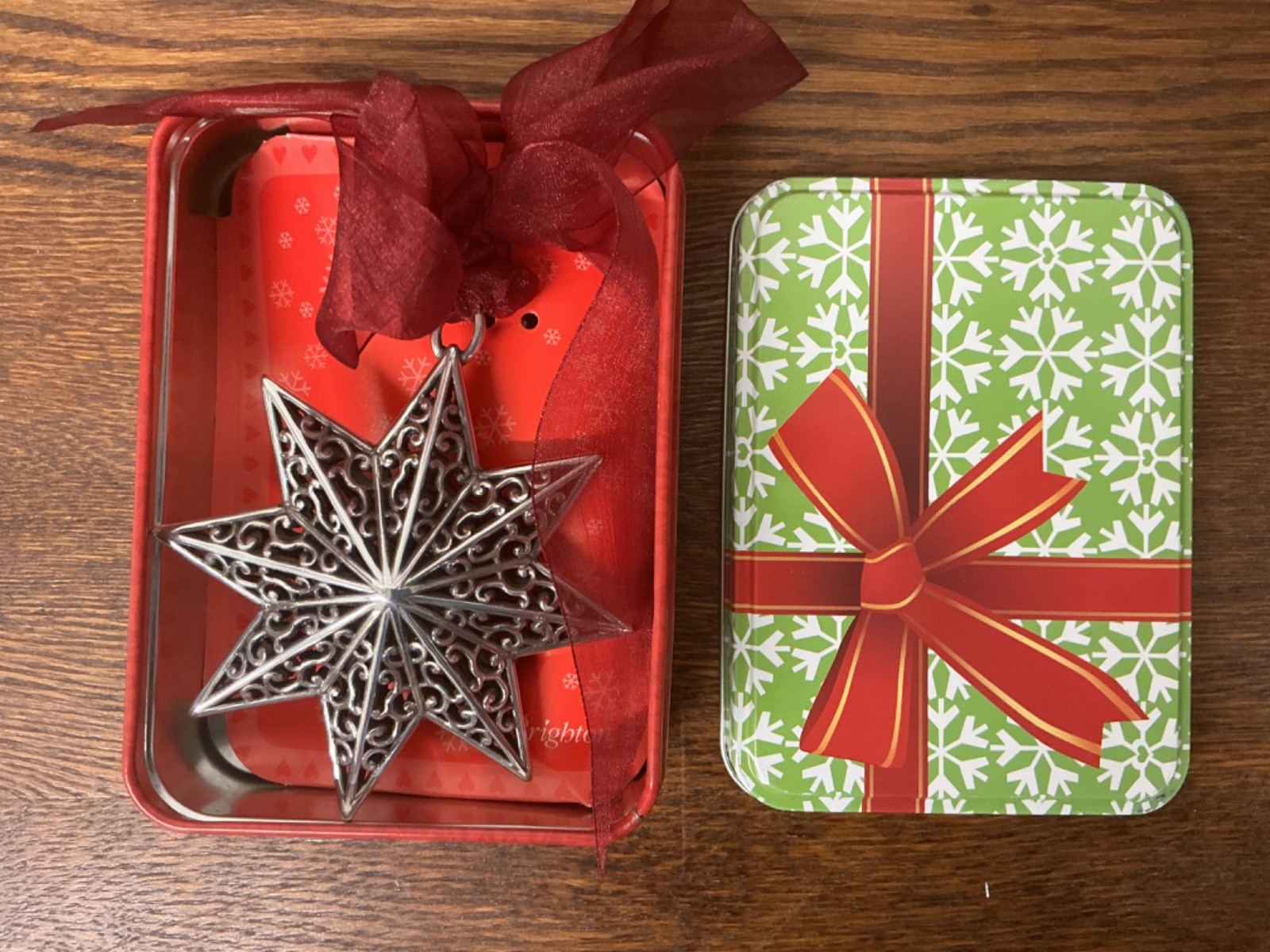 BRIGHTON COLLECTIBLES | STAR | CHRISTMAS ORNAMENT | RARE | NEW | 23-27
