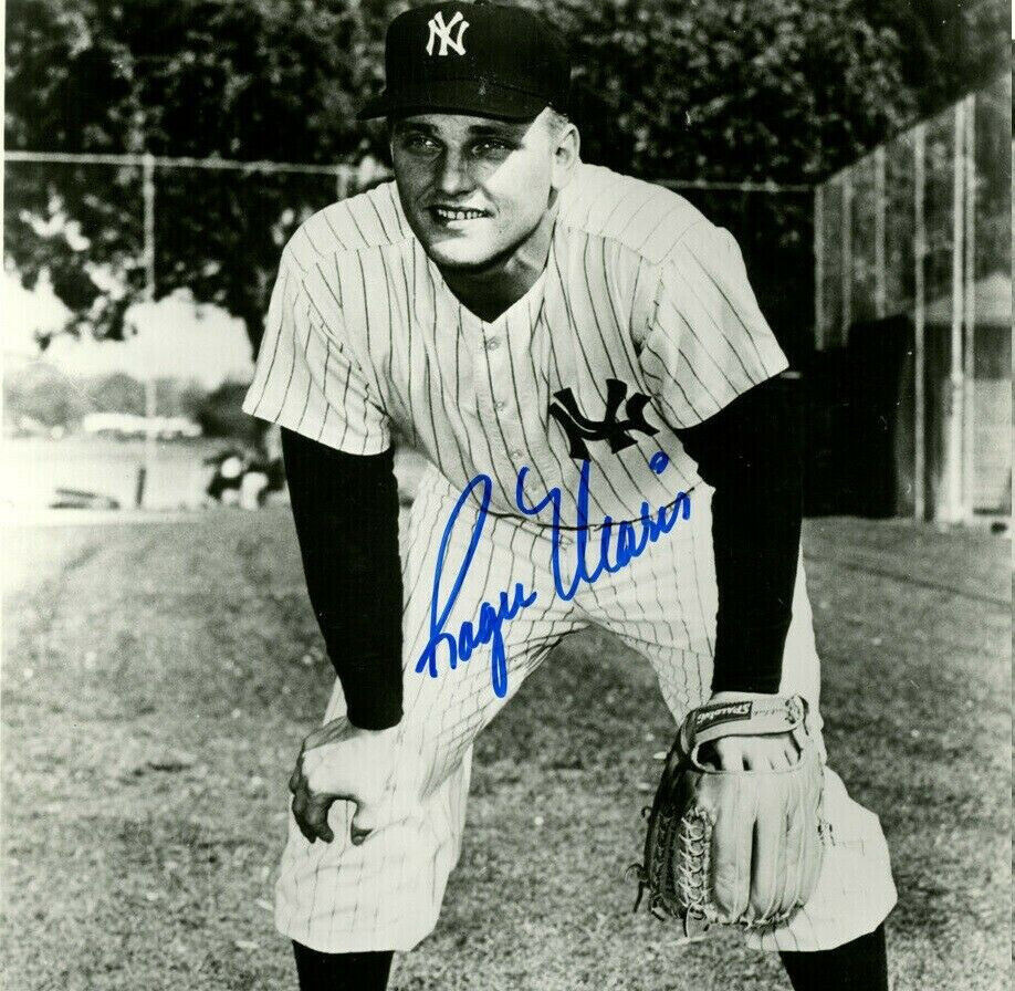 Roger Maris Yankees 8.5x11 Signed Photo Reprint