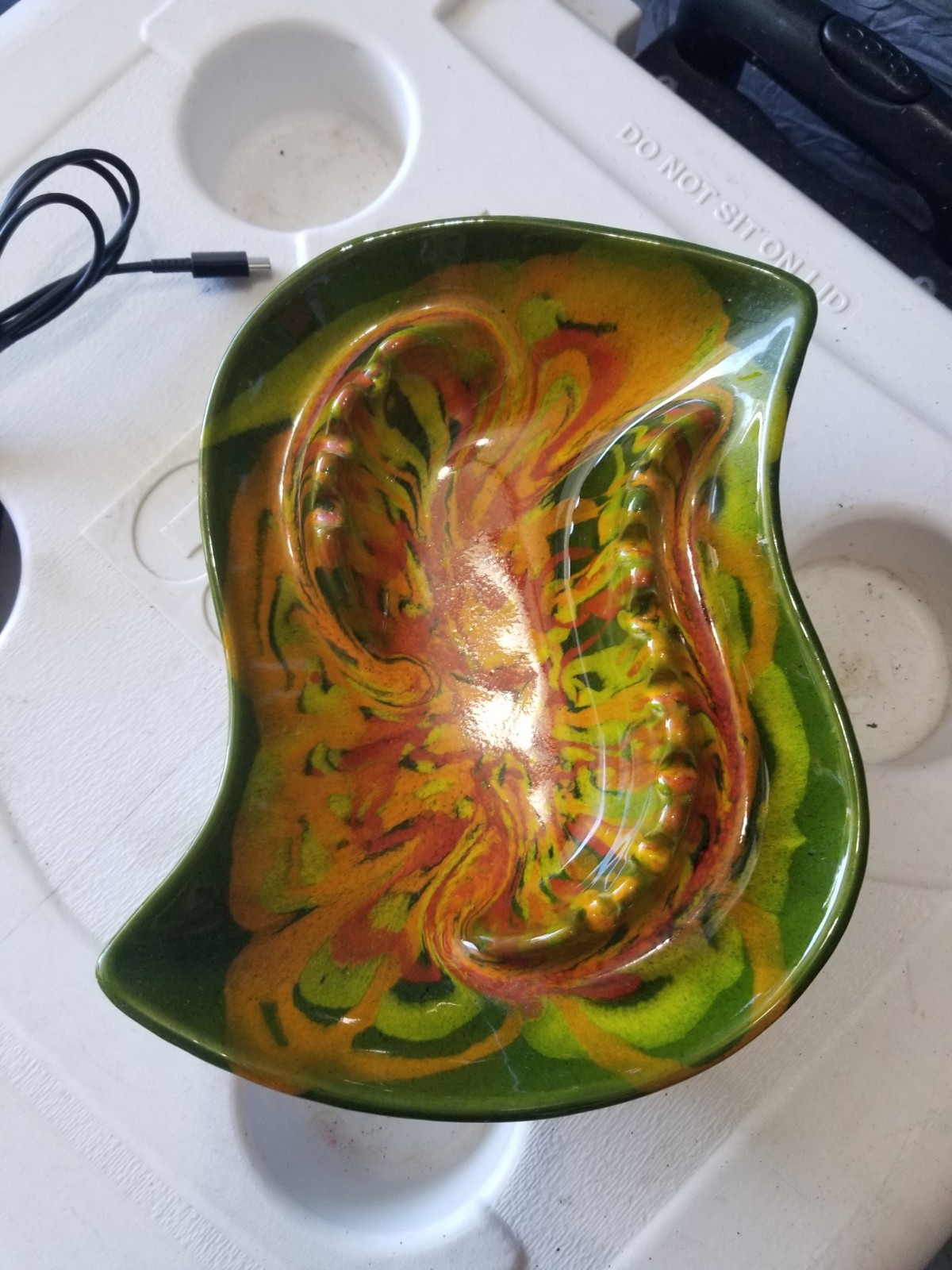 Vintage California Originals mid century Ashtray 9
