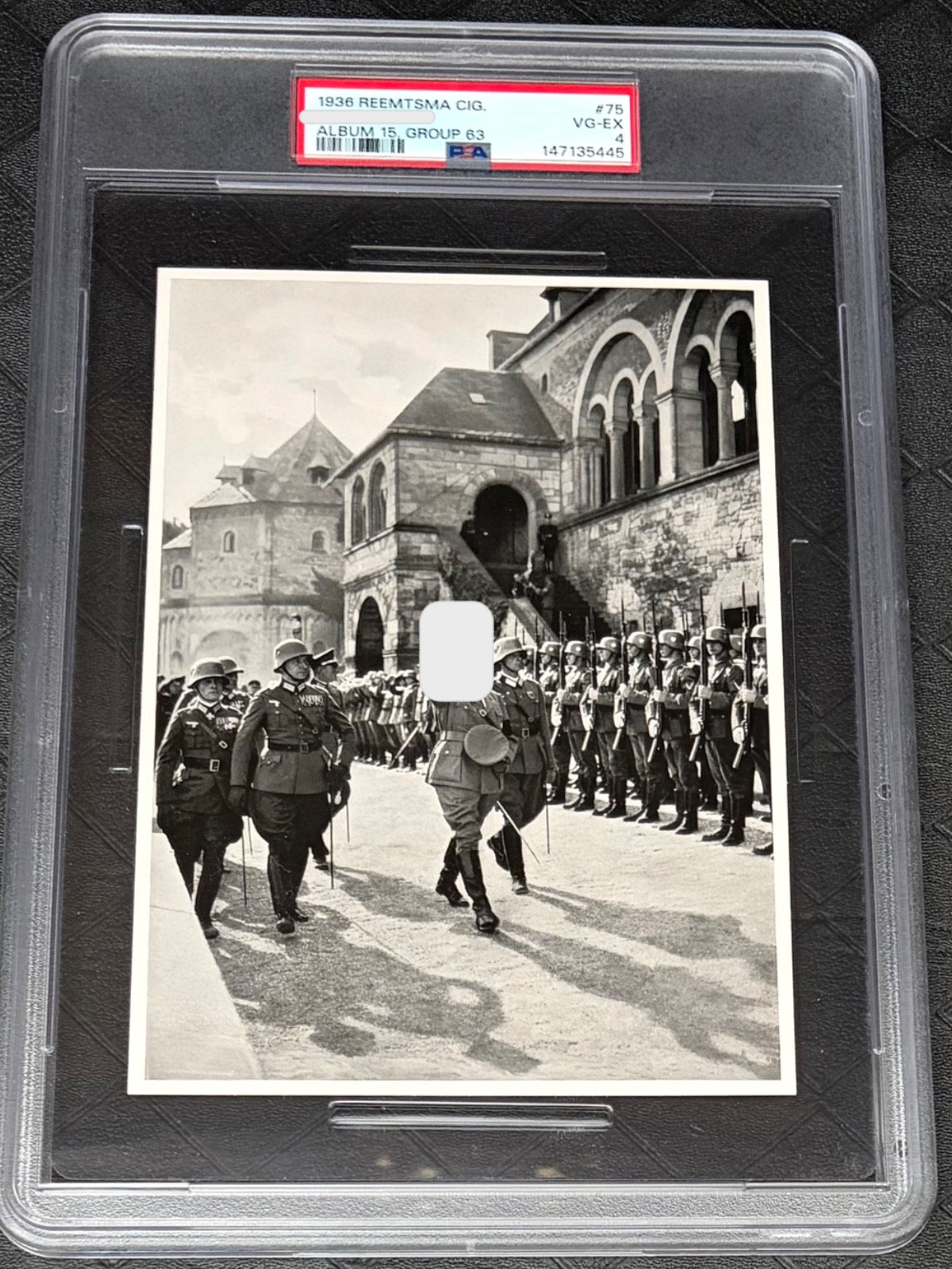 1936 Reemtsma WWII German History Photo Card PSA 4 - Pop 1 of 1