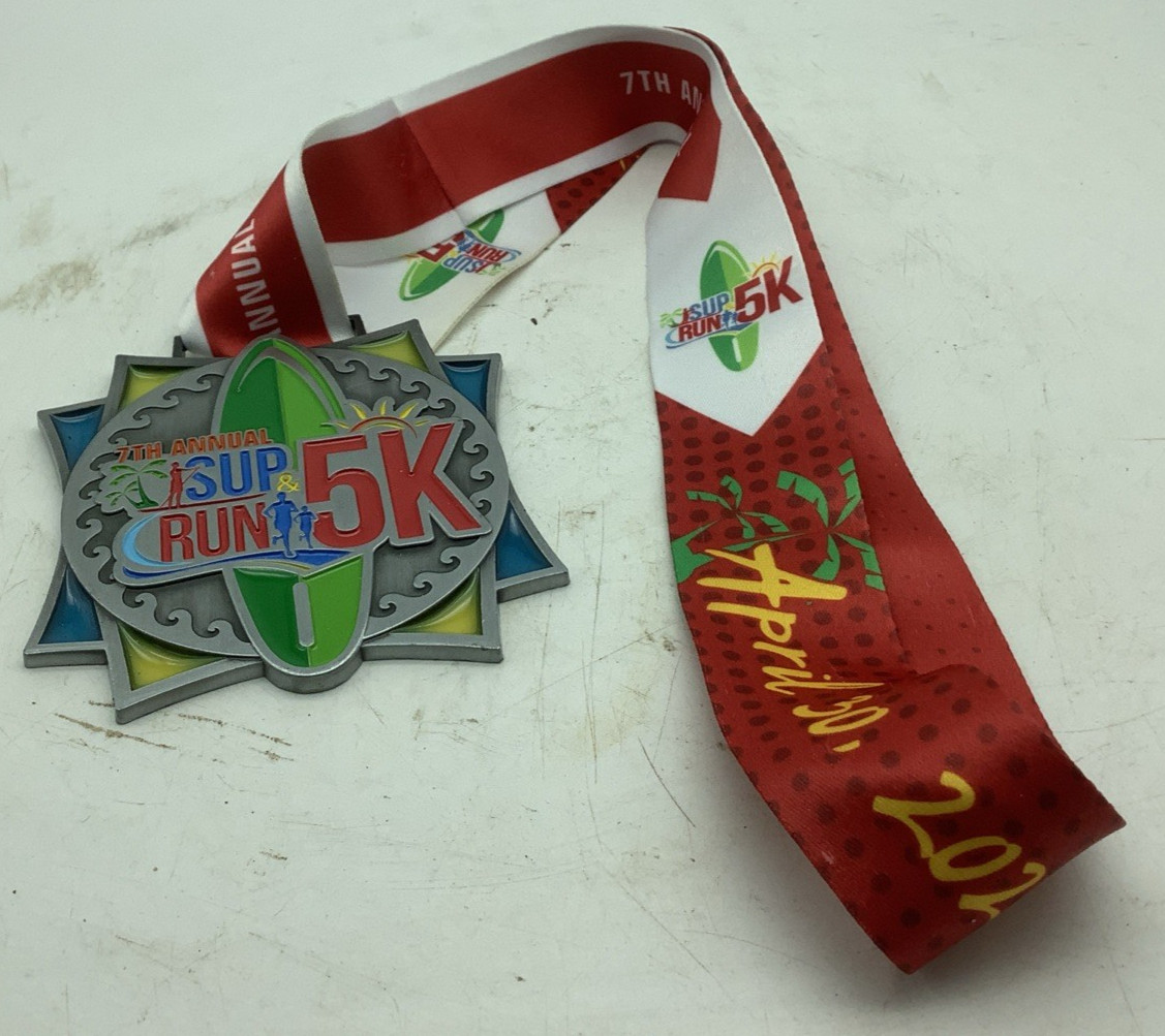 Operation Second Chance SUP & Run 5K 2022 7th Annual Event Challenge Coin