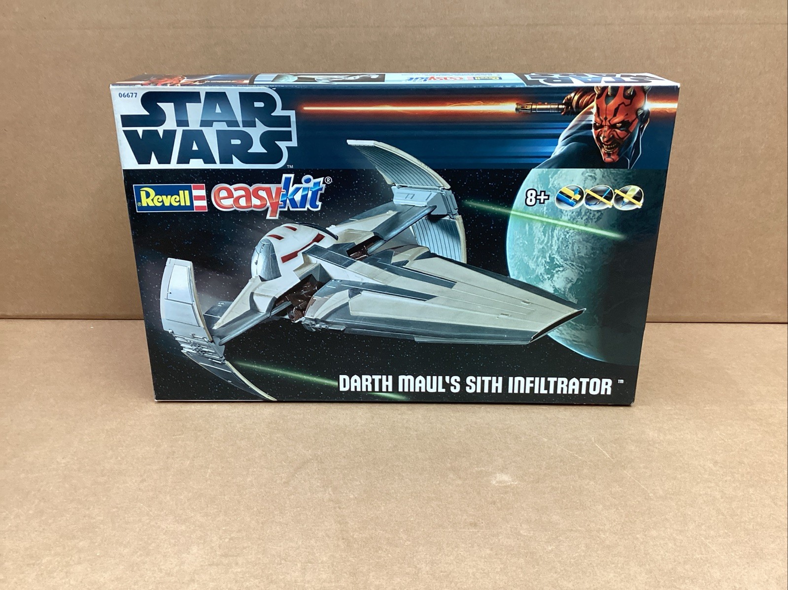 REVELL 1:120 EASY KIT STAR WARS  DARTH MAUL'S  SITH INFILTRATOR 22,1 cm    06677