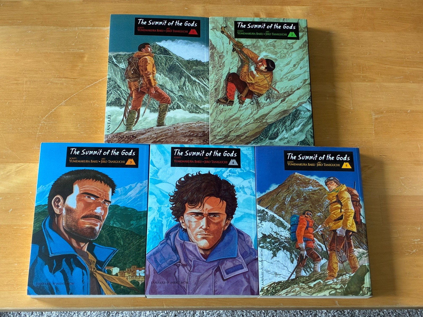 The Summit of the Gods Volume 1 - 5 manga OOP