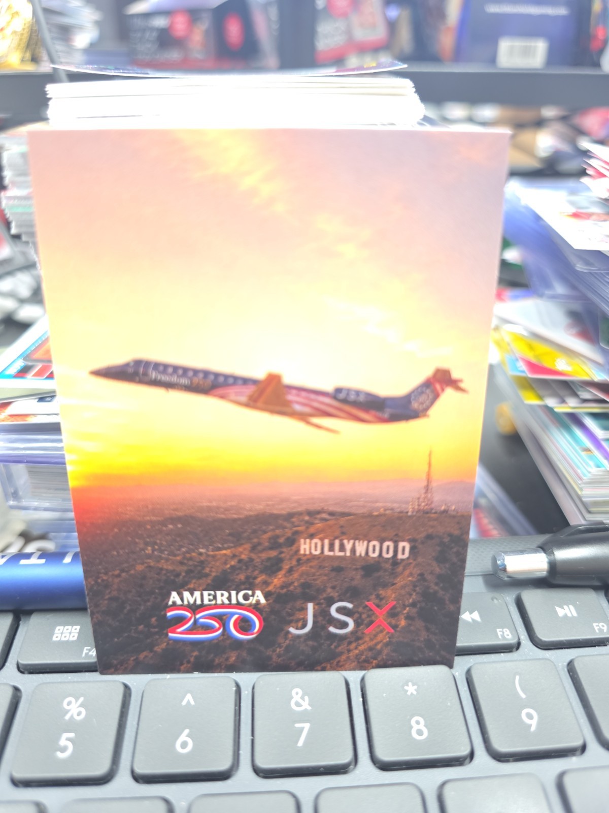 2026 JSX America 250 Freedom 250 Livery Pilot / Airplane Trading Card