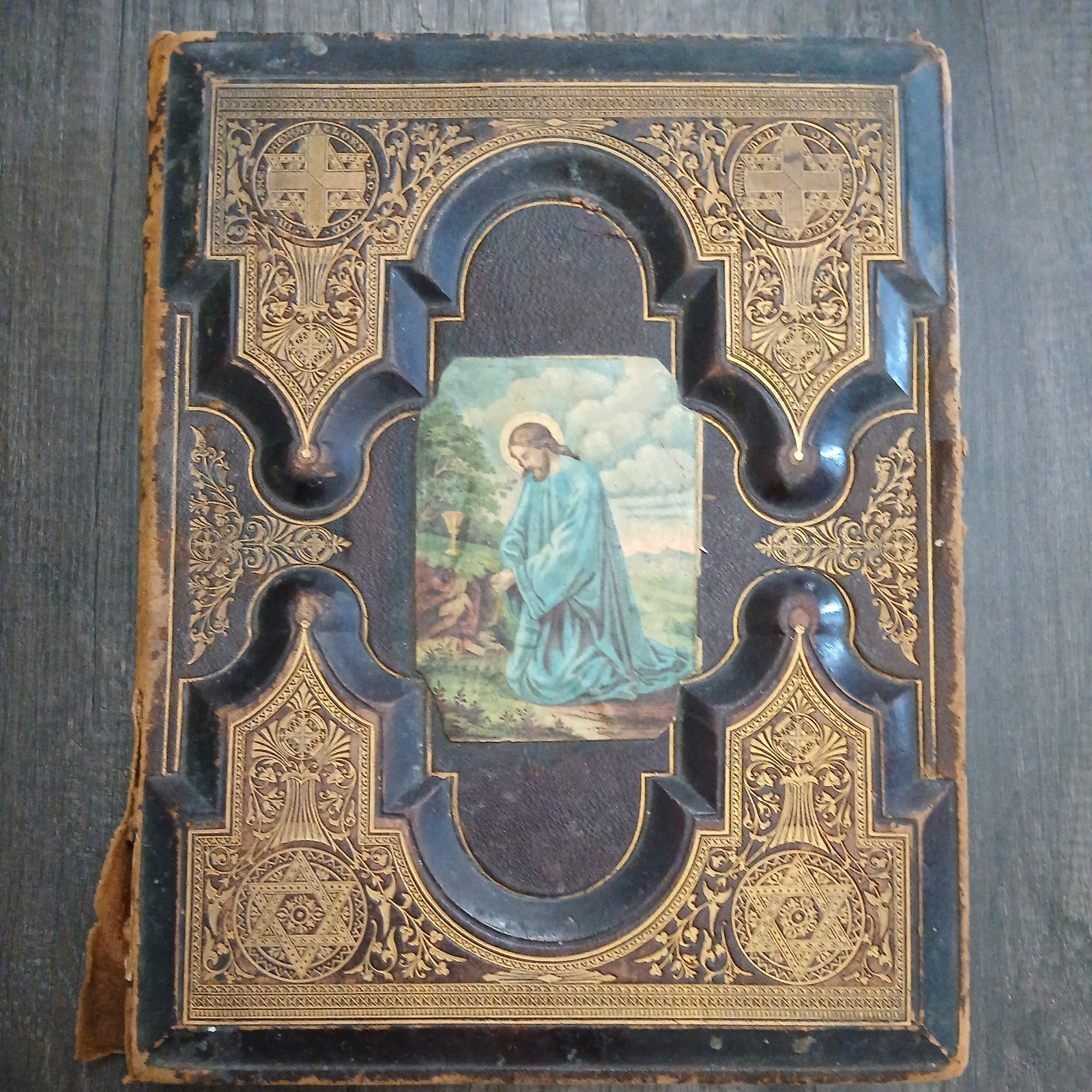 Rare 19th Century German Luther Family Bible Salesman’s Sample