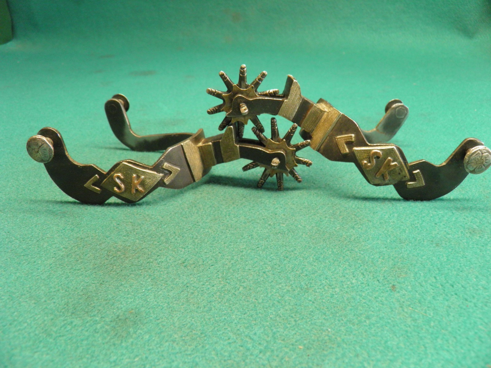 NICE PAIR OF WESTERN COWBOY SPURS