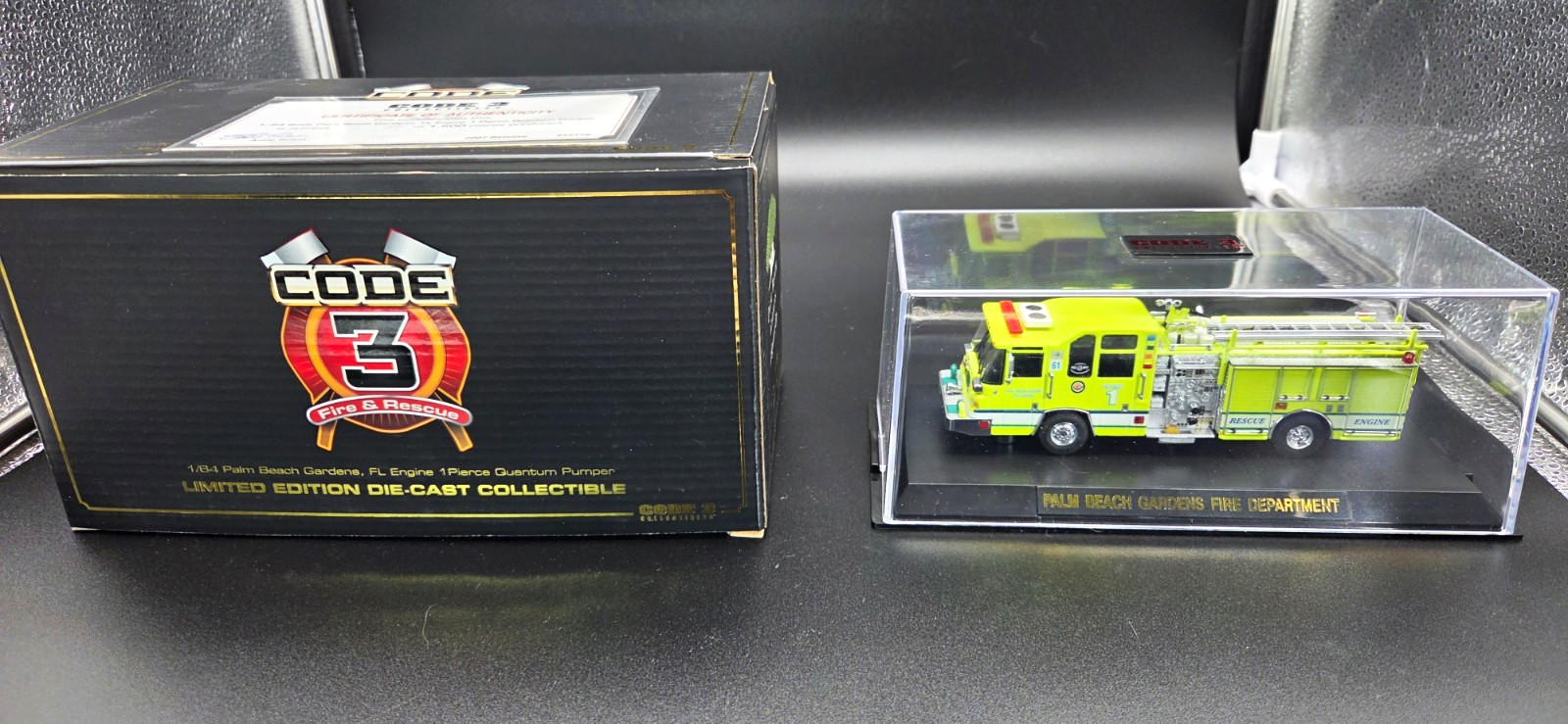 Code 3 Collectibles Palm Beach Gardens Pierce Quantum Pumper