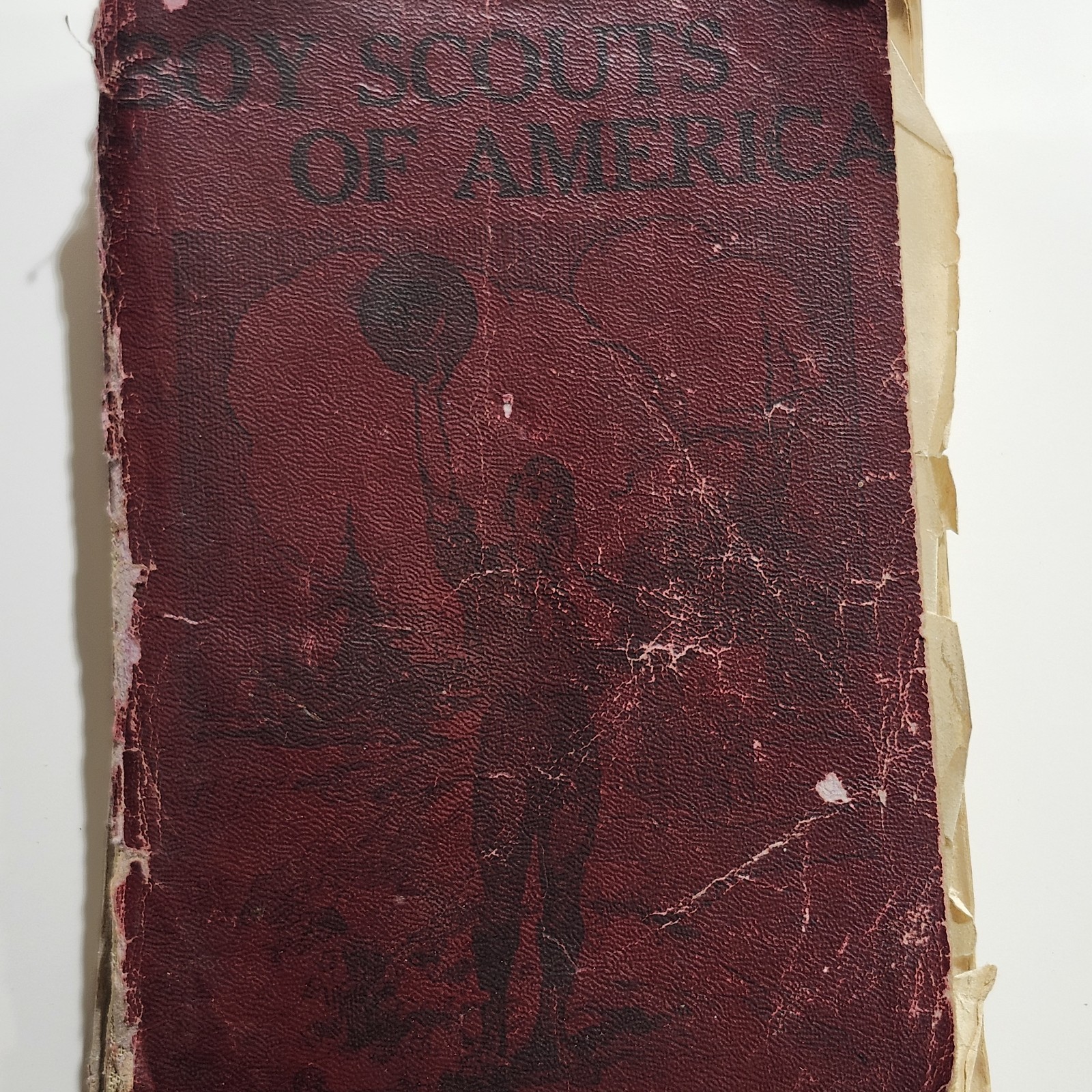 1911 Boy Scouts of America Handbook For Boys Softcover Early Print DAMAGE