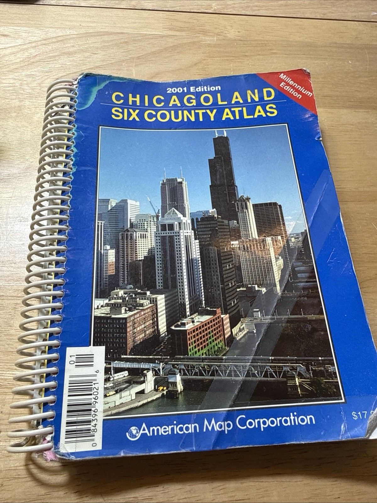 Chicagoland Six County Illinois Atlas 2001 American Map IL Street Guide