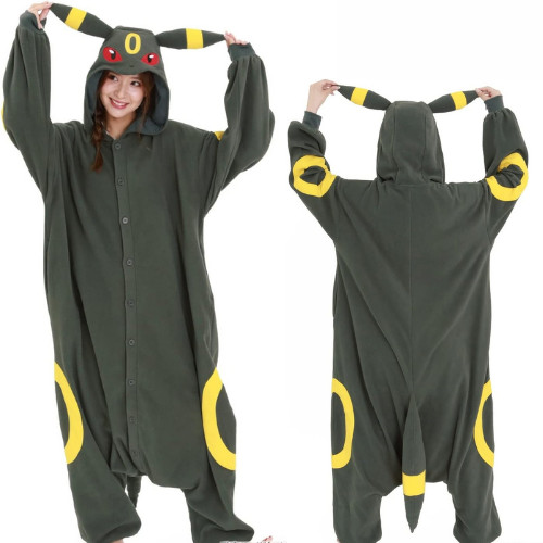SAZAC Pokemon Umbreon Kigurumi Costume Adult One Size Japan New