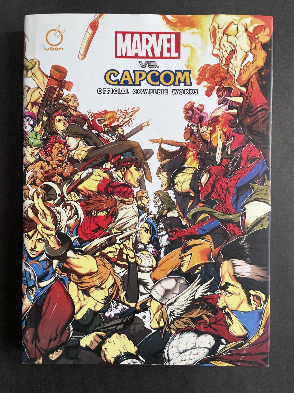 2012 SDCC Exclusive Marvel Vs Capcom UDON Hardcover Limit 200 Alvin Lee Genzoma