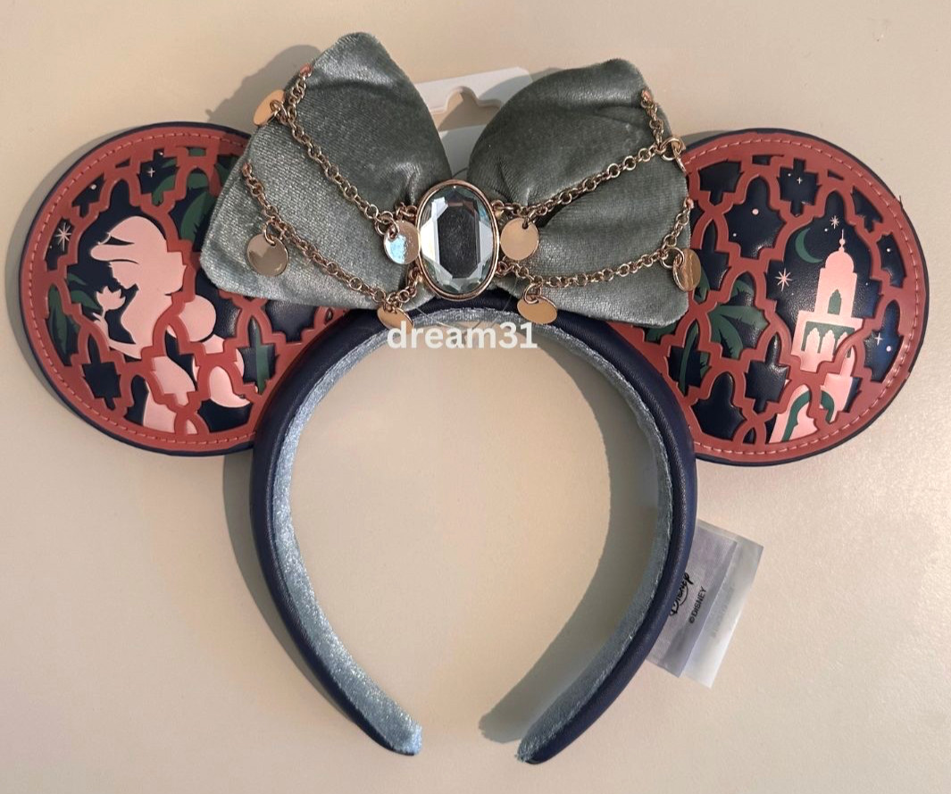 Disney Epcot World Showcase Morocco Princess Jasmine Minnie Mouse Ears Headband