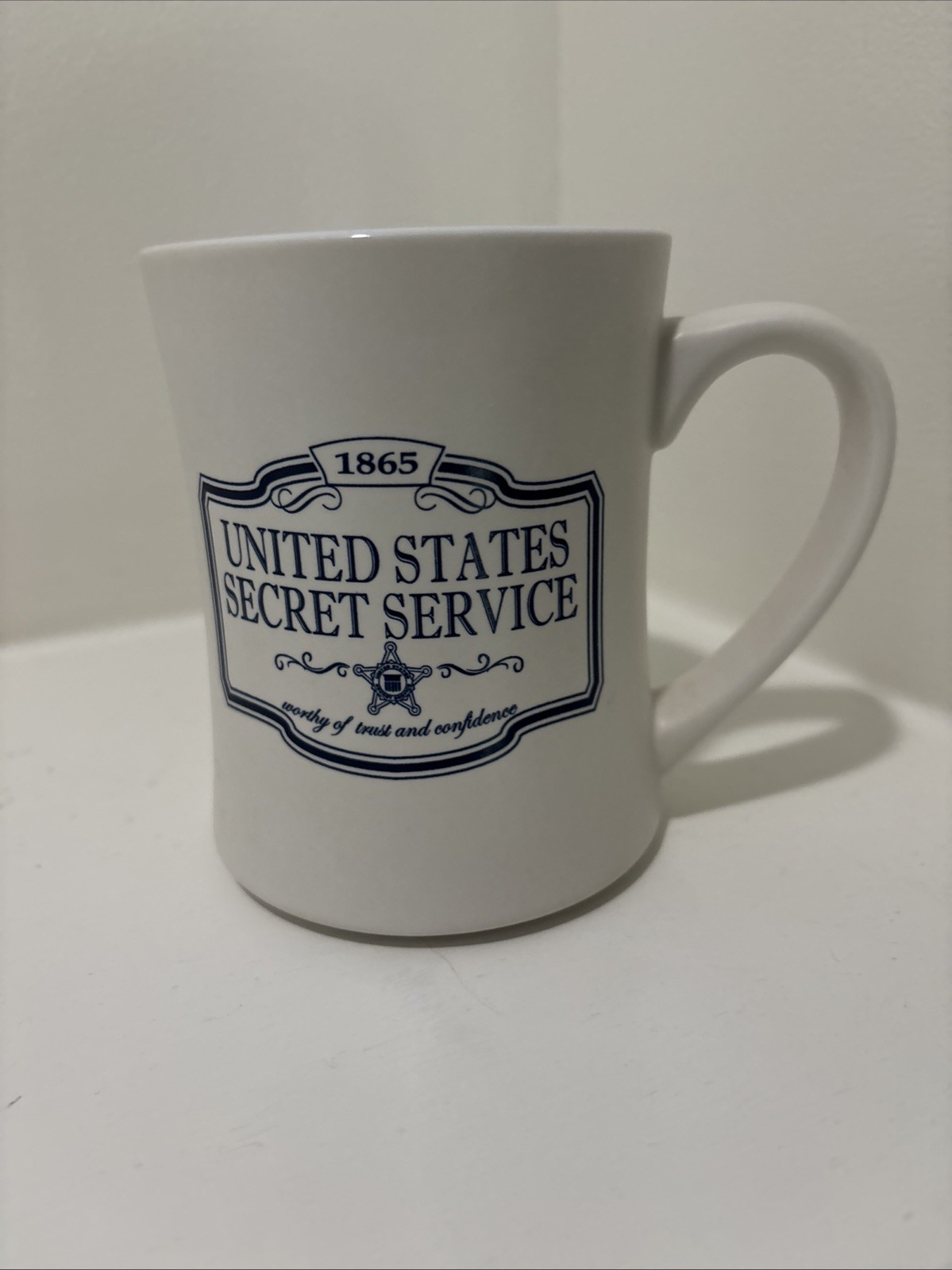 RARE VTG Official RFSJ US Secret Service Collectors Mug Sold in Employee Stores