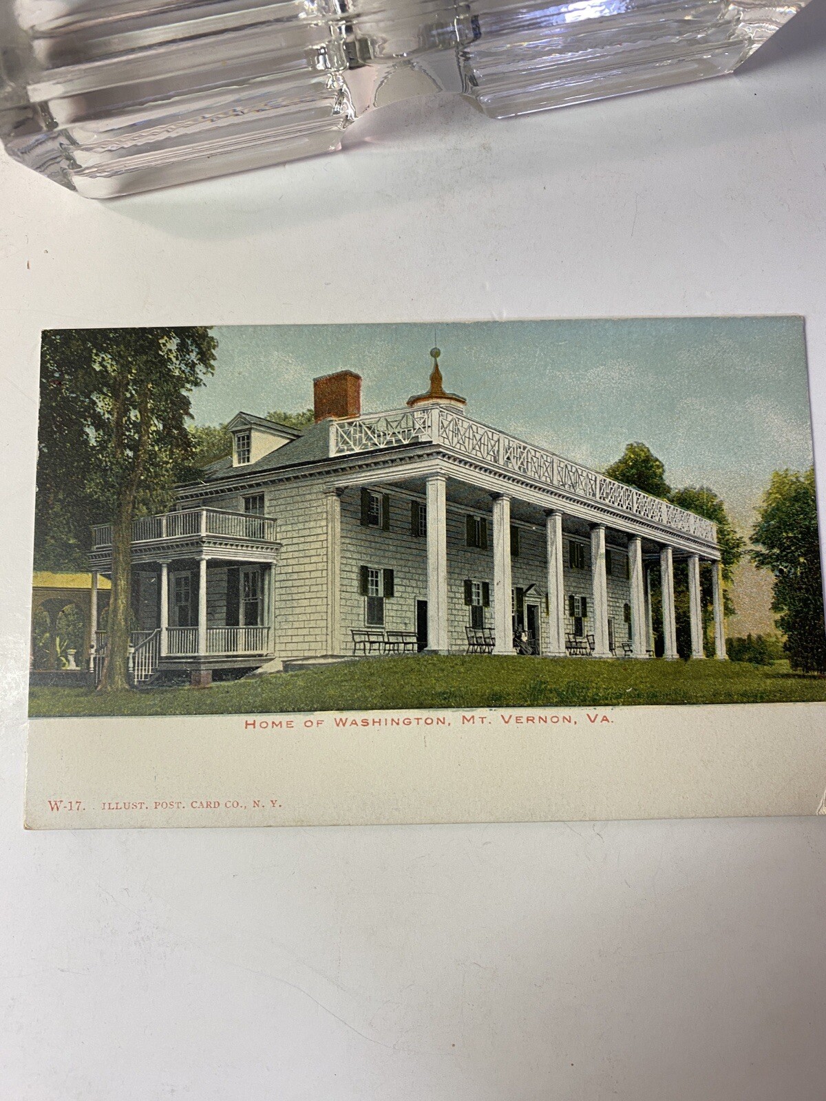 1901 Home Of Washington Mt. Vernon VA Post Card Undivided Back