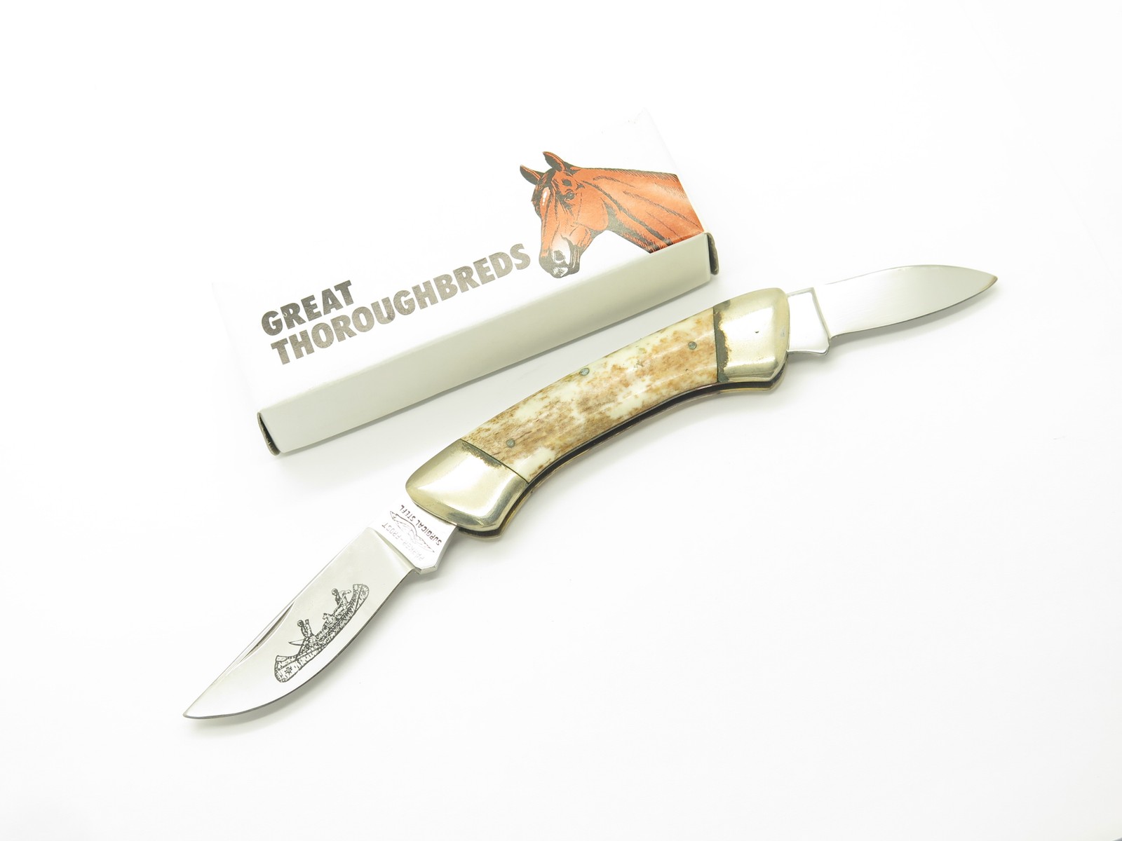 Vintage 1976-1978 Parker Frost Imai Seki Japan Folding 3.75