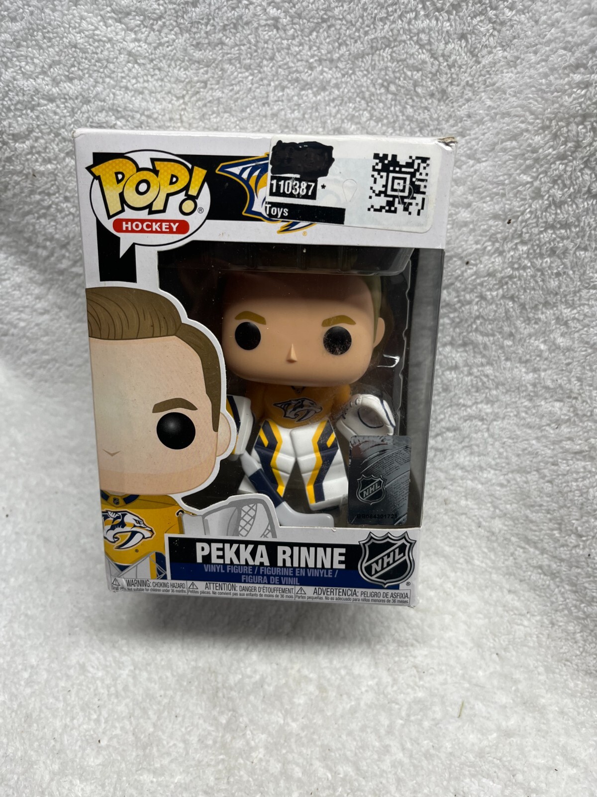 Funko Pop Hockey- Pekka Rinne-#39- New in Box-Price Sticker on Box