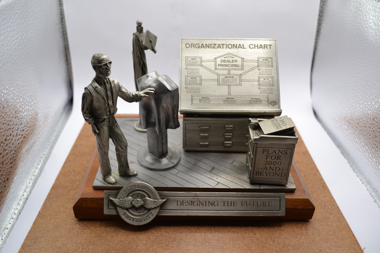 NIB  Harley-Davidson University 1999 Limited Edition Pewter Sculpture 1 Of 2000