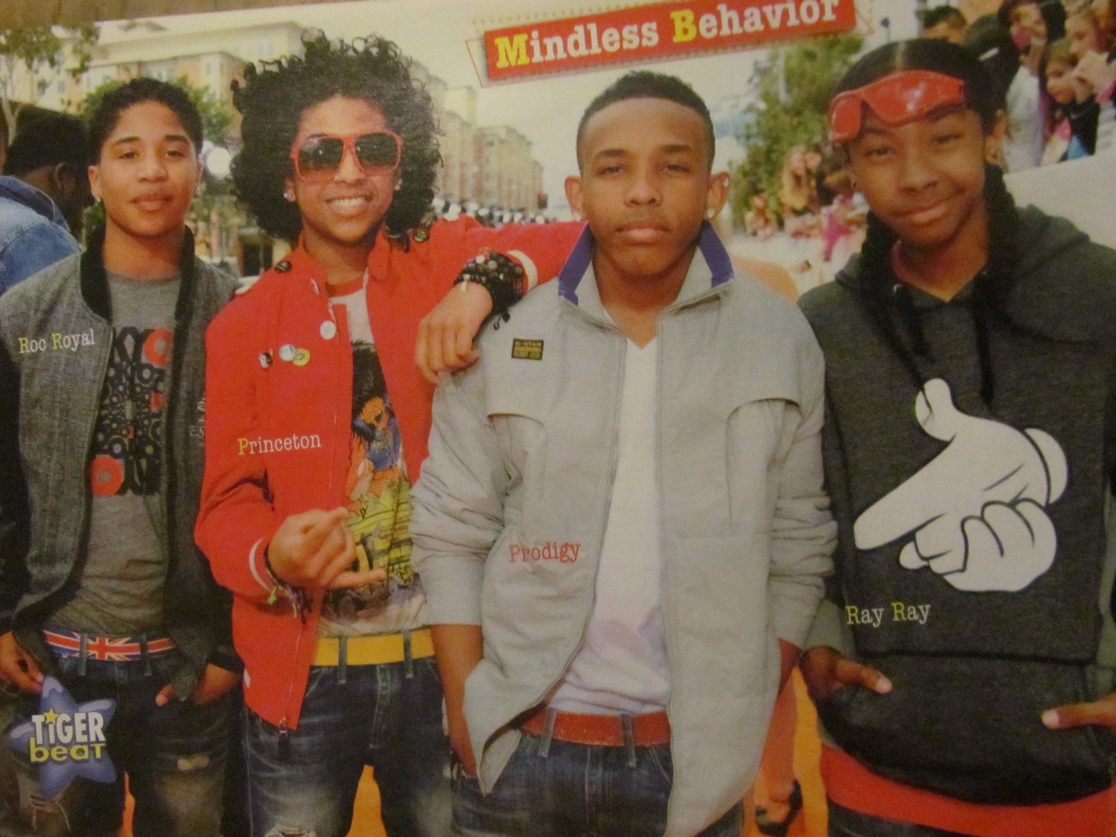 Mindless Behavior, Jaden Smith, Double Full Page Pinup 