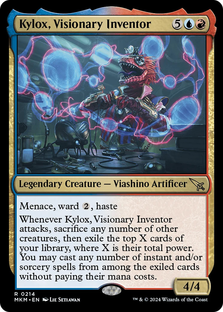 Kylox, Visionary Inventor [Murders at Karlov Manor] Magic MTG