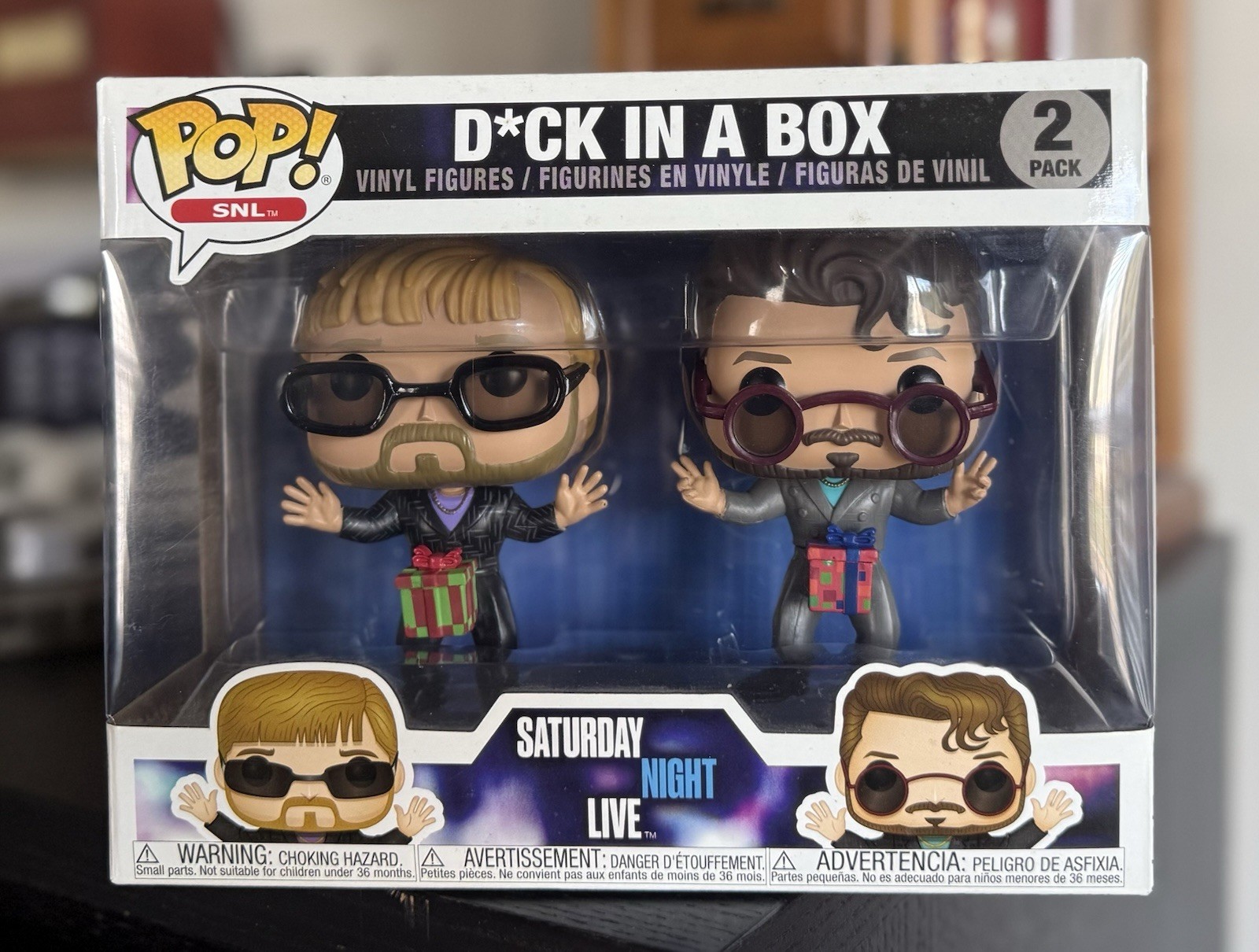 VAULTED Funko Pop SNL: D*CK IN  A BOX Justin Timberlake/Andy Samberg 2-Pack
