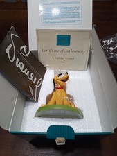 RARE Pluto A Faithful Friend Figurine Walt Disney Classics Collection Dog / Box picture