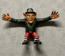 Vintage 1993 Leprechaun Movie Promo Bendy Figure Vidmark VHS Warwick Davis Rare picture
