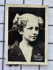 1920s Vintage Photo Young Woman with Curled Hair Floral Headpiece Portrait picture