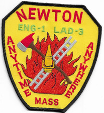 Vintage - Newton  Engine - 1 / Ladder - 3, MA (4.5
