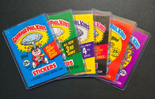 1985 - 1987 Topps Garbage Pail Kids GPK Series 2-7 Wrappers - Lot of 6 picture