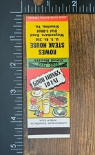 Staunton Virginia Rowes Steak House Vintage Match Book picture