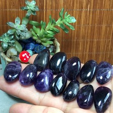 12pcs Natural Dreamy amethyst Crystal gemstone Polish Mineral Specimen 87g A7623 picture