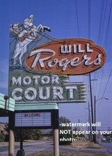 Route 66 Will Rogers Motor Court PHOTO Historic Tulsa Oklahoma Motel Now GONE picture