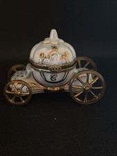 Limoges Cinderellas Carriage Glass Slipper Heavy picture
