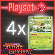 4x Shaymin 010/182 DRI 🟢NM 🇩🇪German 🎲Playset Pokemon picture