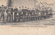 1907 Macdonald Consolidated School Cadet Corps Middleton Nova Scotia RPO picture