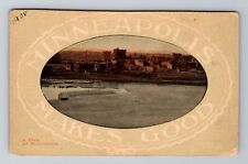 Minneapolis MN-Minnesota, View Of Minneapolis, Antique Souvenir Vintage Postcard picture
