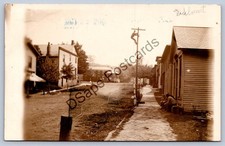 K64/ Wilmot Ohio RPPC Postcard 1910 Man Telephone Co Pole Stores 280 picture